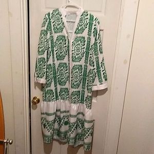 Plant/Flower print dress